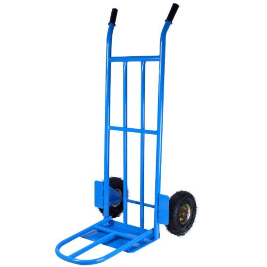 HEAVY DUTY PORTABLE TROLLEY Troli Warehouse House Height Work Cart Hand Pull Weight Truck Foldable Dollies Dolly Move