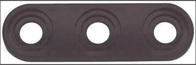 Fluke PJKPL 4590-0 Trpl B-jack Mntng Base 10/pkg (black)