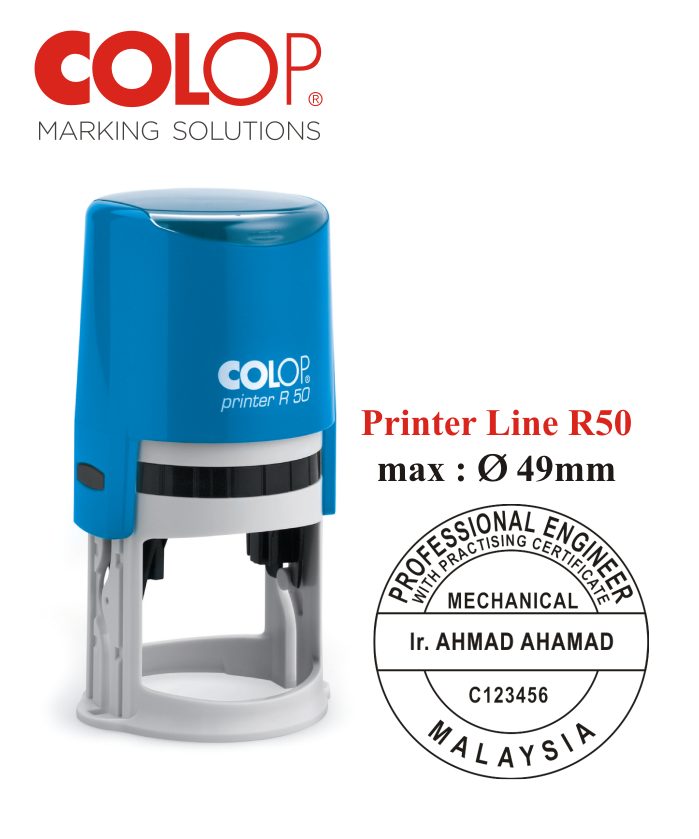 Colop Rubber Stamp Colop R50