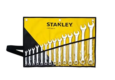 SPANNER, COMBINATION SIZE 8-32mm,14PCS MAKER: STANLEY