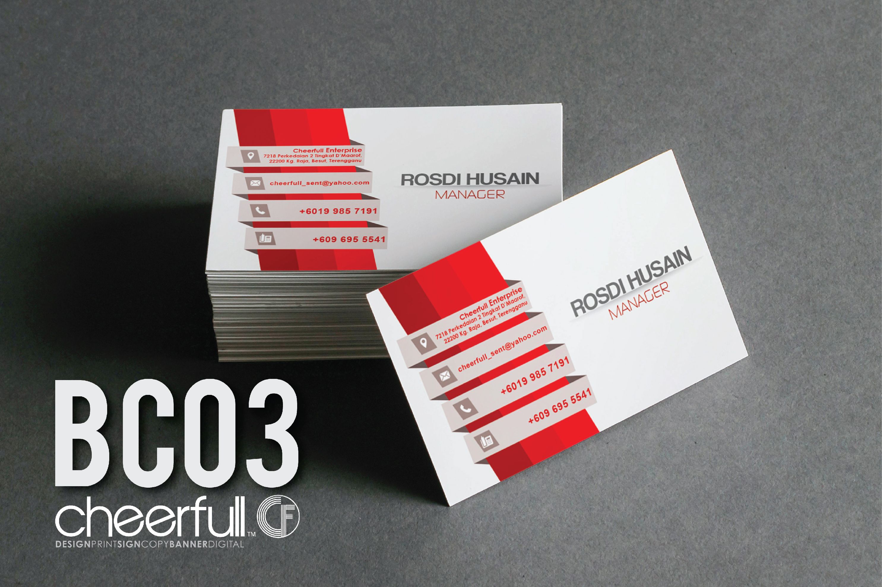 Business Card BC03 - Print Shop