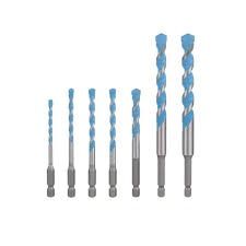 BOSCH 2608902370 7pcs Expert Hex-9 Multi Construction Multi Material Drill Bit Set