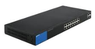 LINKSYS GIGABIT 16-PORTS + 2COMBO (LGS318)