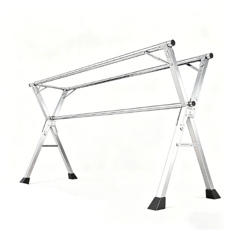 Household Balcony Drying Rack Clothing Store | Clothing Display Rack Stainless Steel Floor Hangers