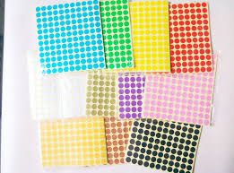 STICKER LABEL DIA. 1.5CM
