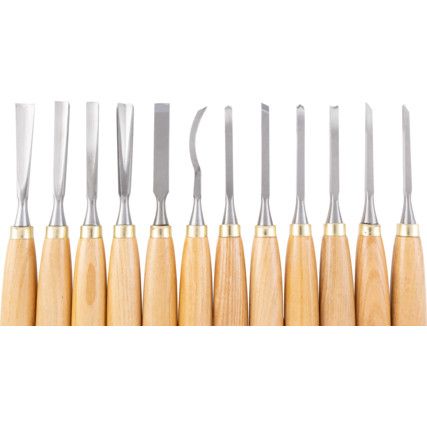 Senator 12pc Wood Carving Tool Set