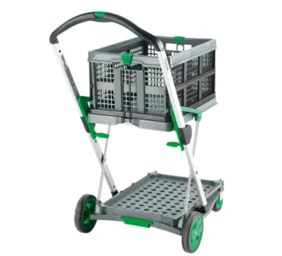 Shelf Aluminium Folding Trolley, 670 x 470mm, 60kg Load