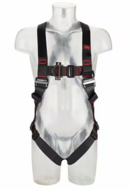 3M 1161753 PROTECTA P200 VEST CLIMBING SAFETY HARNESS, RED