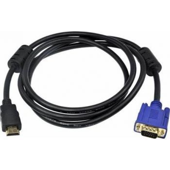1080P HDMI to VGA 15Pin Male Cable Adapter 5 Meter
