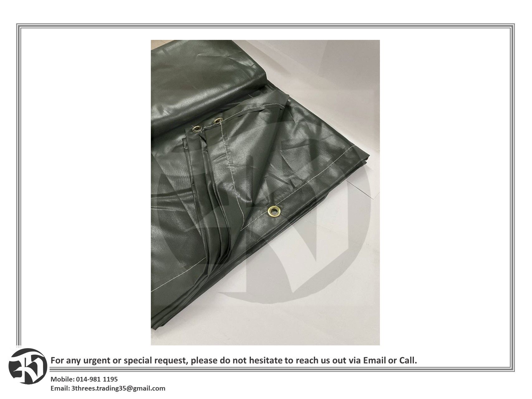 Tarpaulin PVC Vinylon 20ft X 20ft Heavy Duty