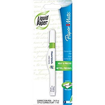 PAPERMATE LIQUID PAPER CORRECTION PEN 7ML