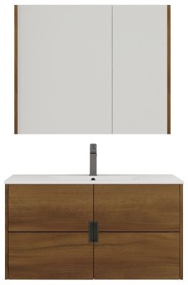 ABAGNO Main cabinet (2-door) with basin