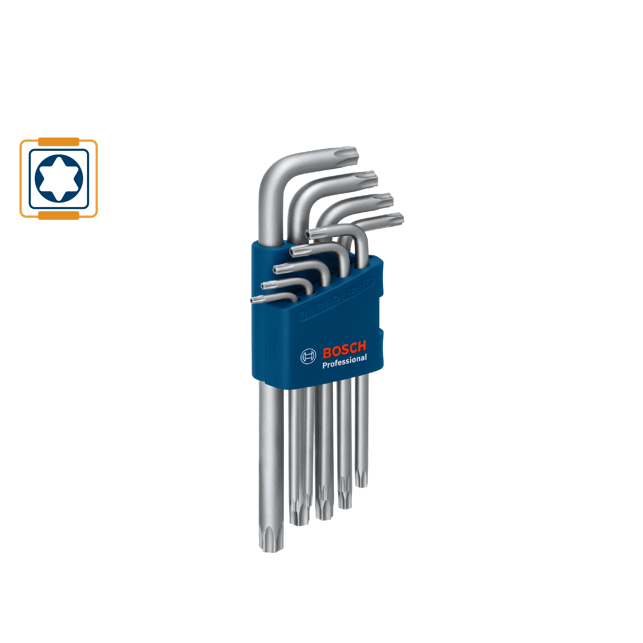 BOSCH Torx Allen Key Set (TX 10 - TX 45)