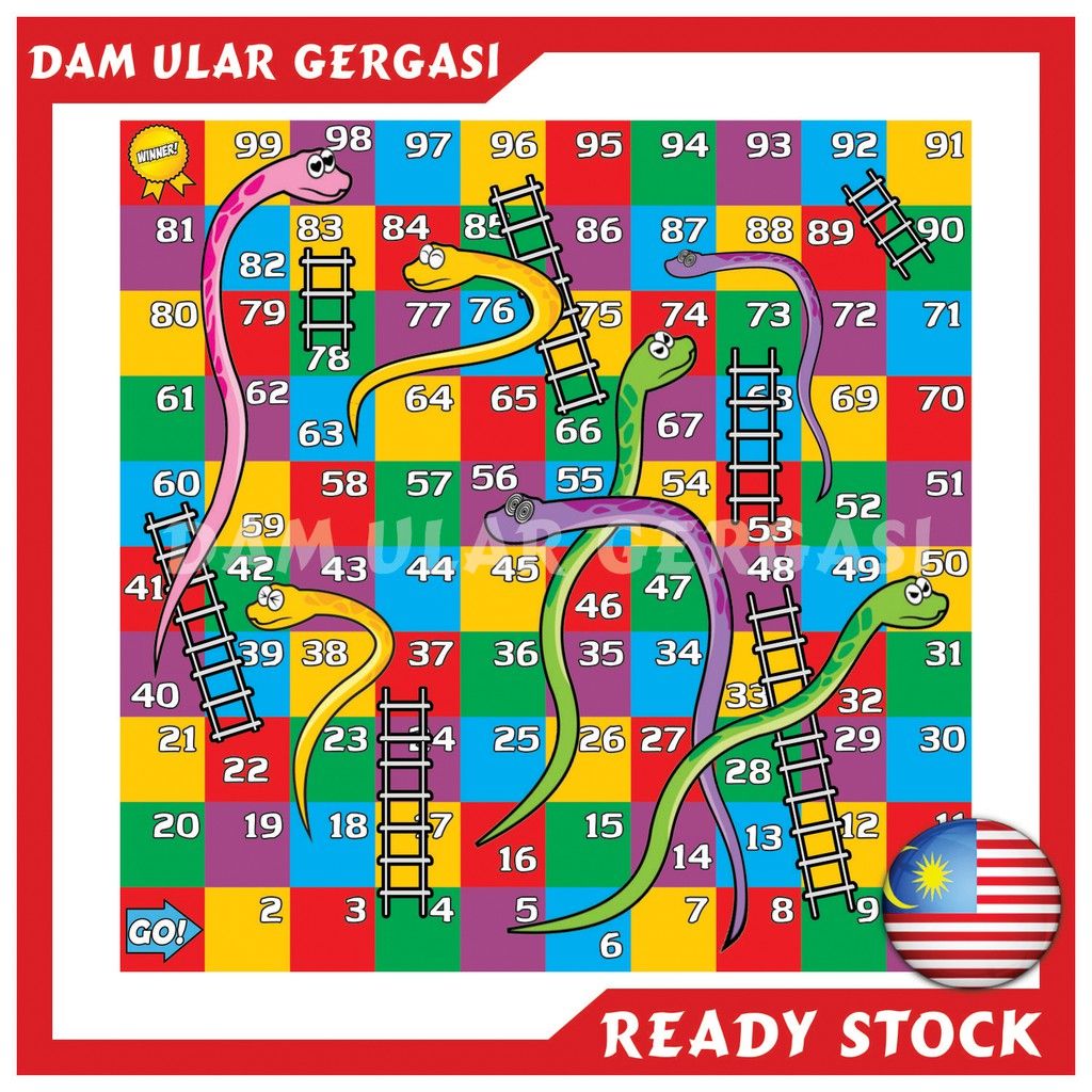 DAM ULAR GERGASI 8'x8'