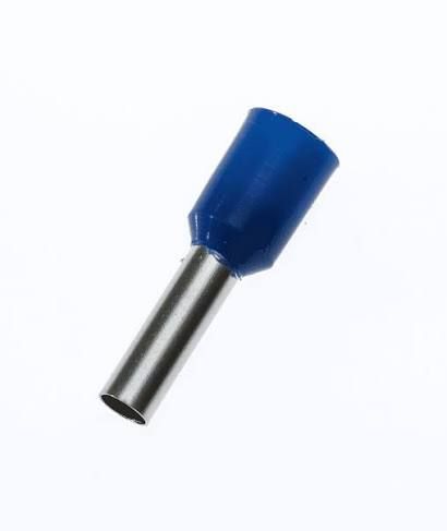 KST NYLON-INSULATED CORD END TERMINAL 2.5MM虏 8MM BLUE (E2508B)