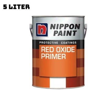 5L Nippon Paint Red Oxide Primer Interior & Exterior (Low Gloss)
