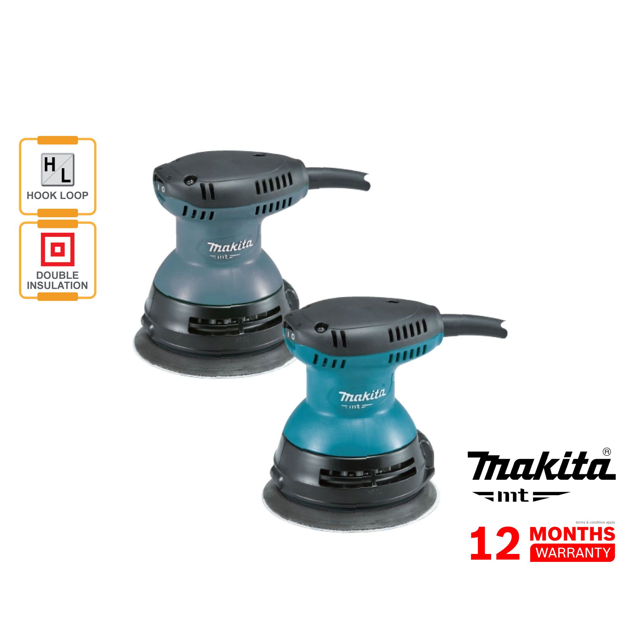 MAKITA M9204G / B 125mm 5鈥�Random Orbit Sander