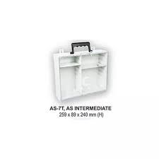 SS AS-7T MEDIUM EPMTY FIRST AID KIT TRANSPARENT