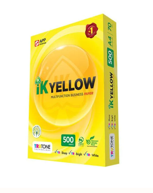A4 70g IK Yellow 500's