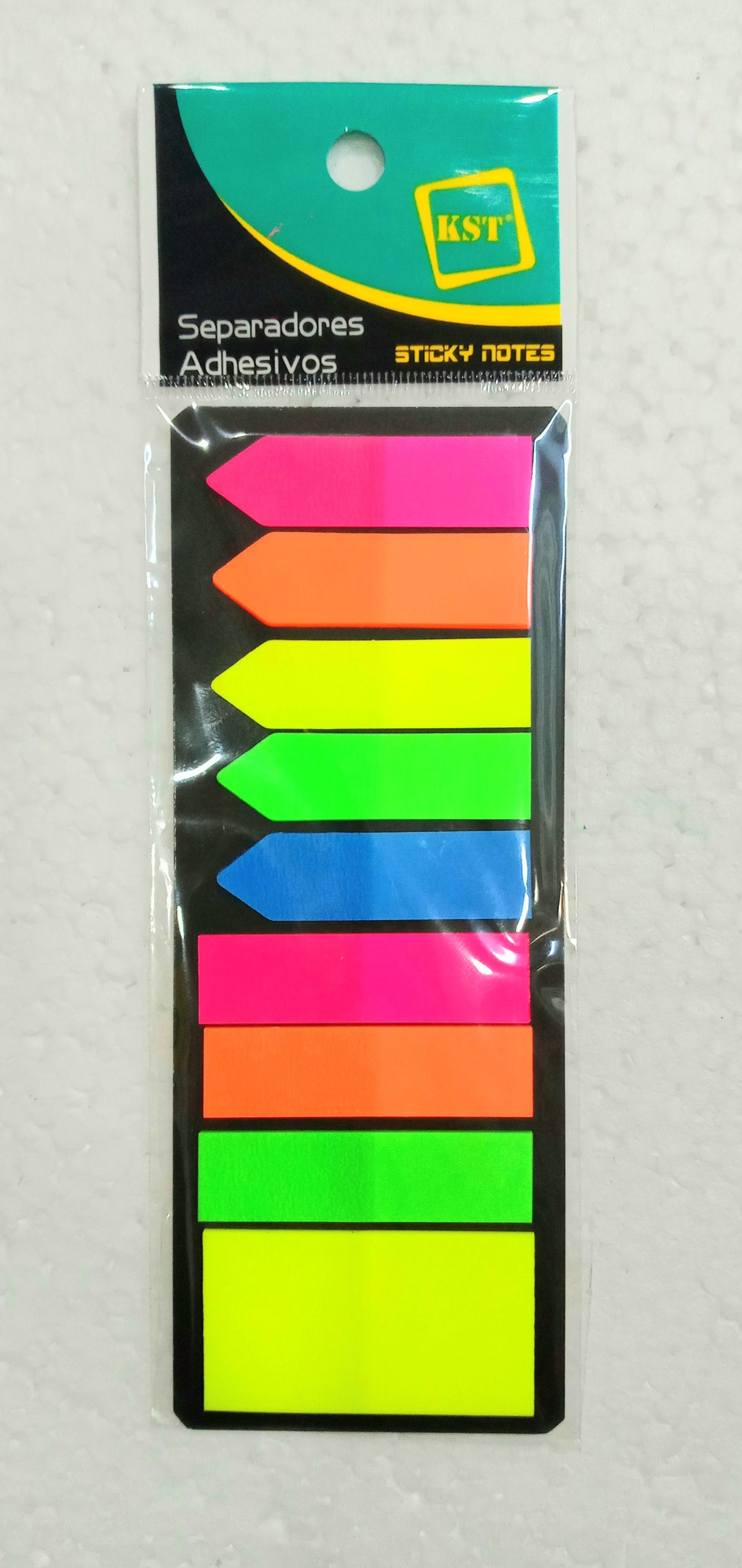 KST 9 NEON COLOUR STICKY NOTE