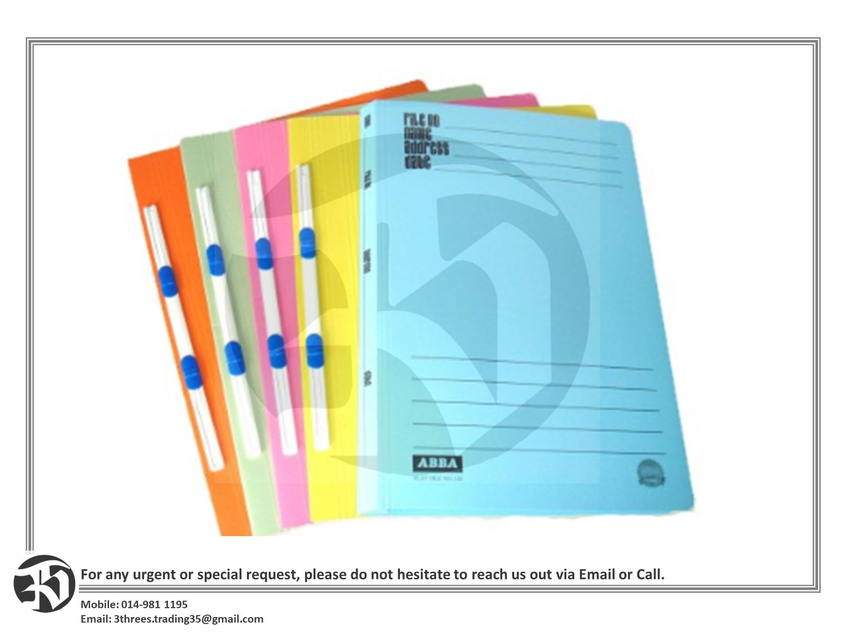 ABBA 102(PM) Flat File