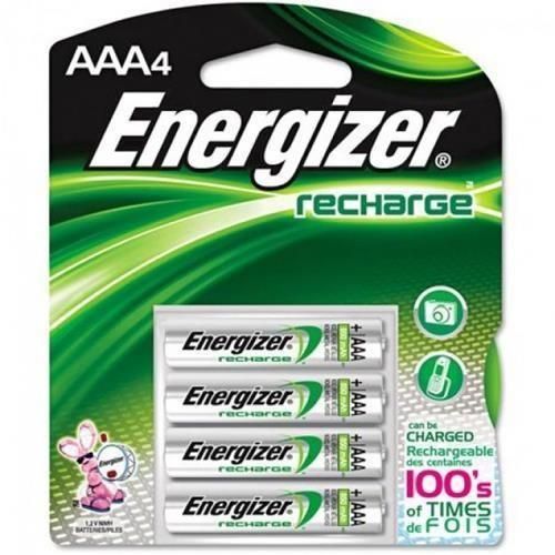 ENERGIZER RECHARGEABLE BATTERY 4AAA 700MAH, 4PCS/CARD (NH12RP4PP)