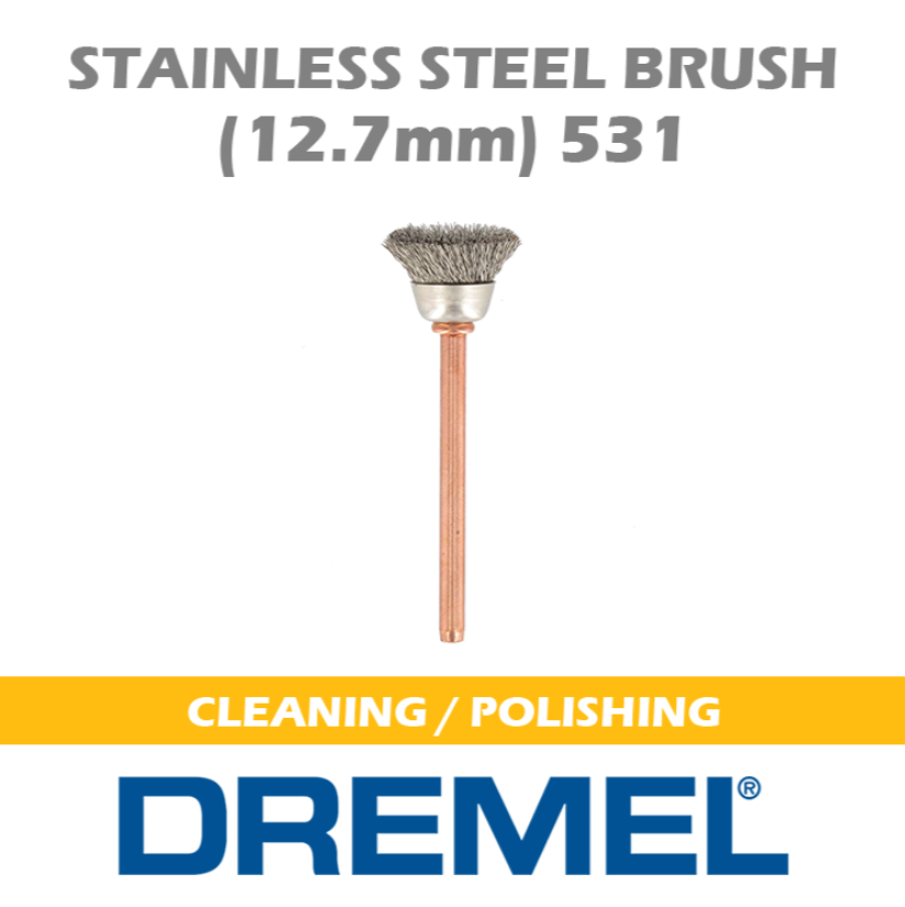 DREMEL STAINLESS STEEL BRUSH 531