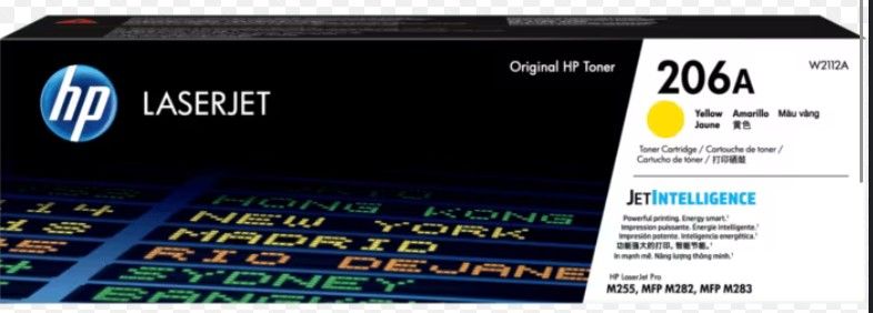 HP 206A Yellow/W2112A TONER