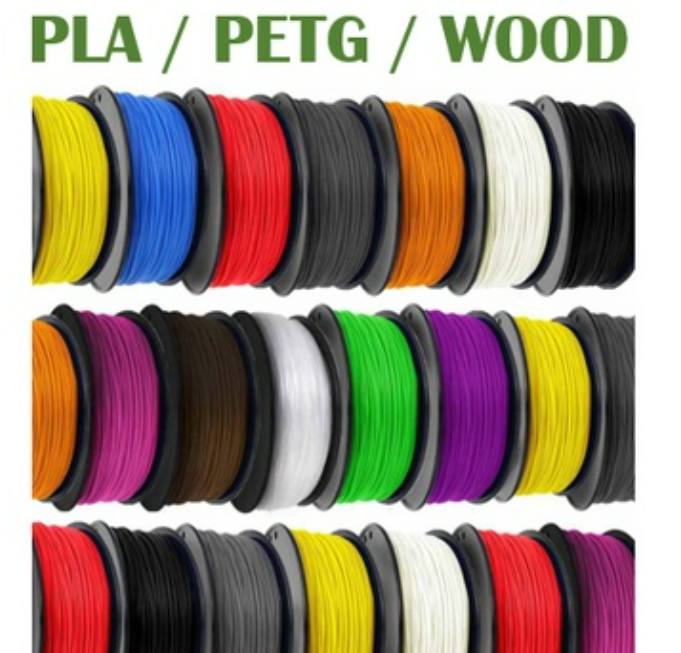 *3D Printer Filament PLA/PETG/WOOD 1.75mm 1KG