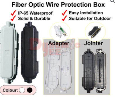 FIBER OPTIC RUBBER-COVERED WIRE PROTECTION/TERMINATION BOX PB101