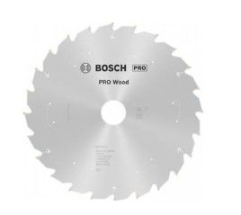 BOSCH PRO WOOD CORDLESS CIRCULAR SAW BLADE, 216 X 1.7 X 30 MM, T24 (2608837721)