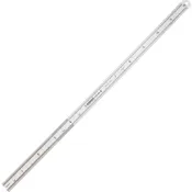 300mm/12" FLEXIBLE RUSTLESS RULEROUND END