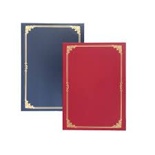 A4 Certificate Holder With Printing