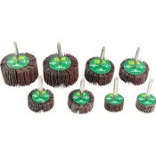 8-PCE ASSORTED FLAP WHEEL SET