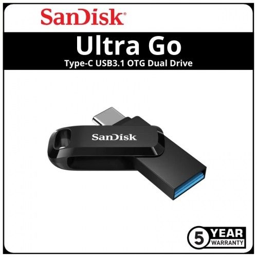 Sandisk (SDDDC3-032G-G46) 32GB Ultra Go-Black Type-C USB3.1 OTG Dual Drive