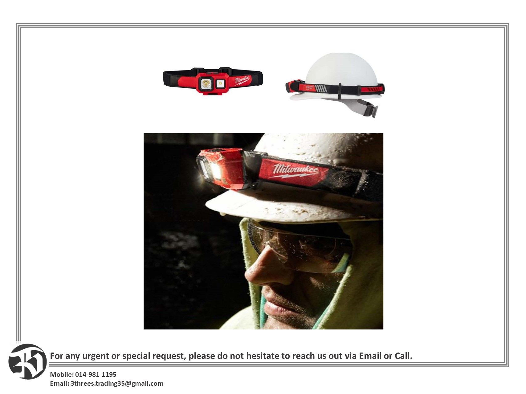 MILWAUKEE HL-SF Alkaline Headlamp