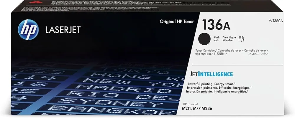 HP 136A Black Original LaserJet Toner Cartridge