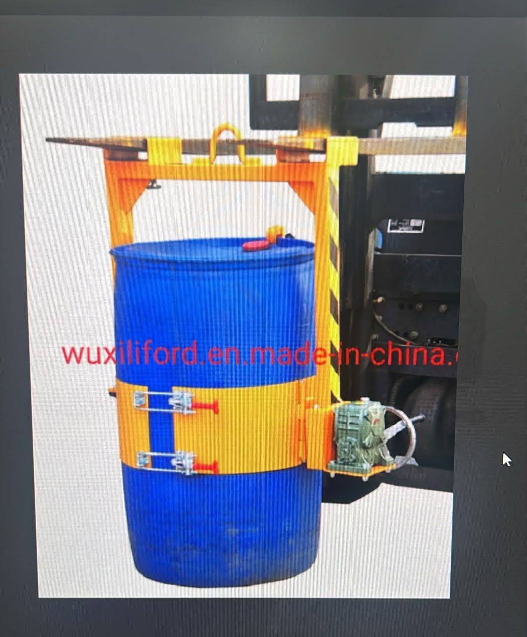 Forklift Vertical Drum Lifter and Rotator (Model: LM800)