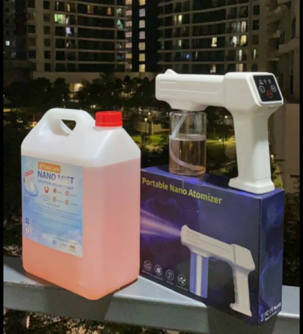 Portable Nano Spray Gun / Fogging Machine Atomizer