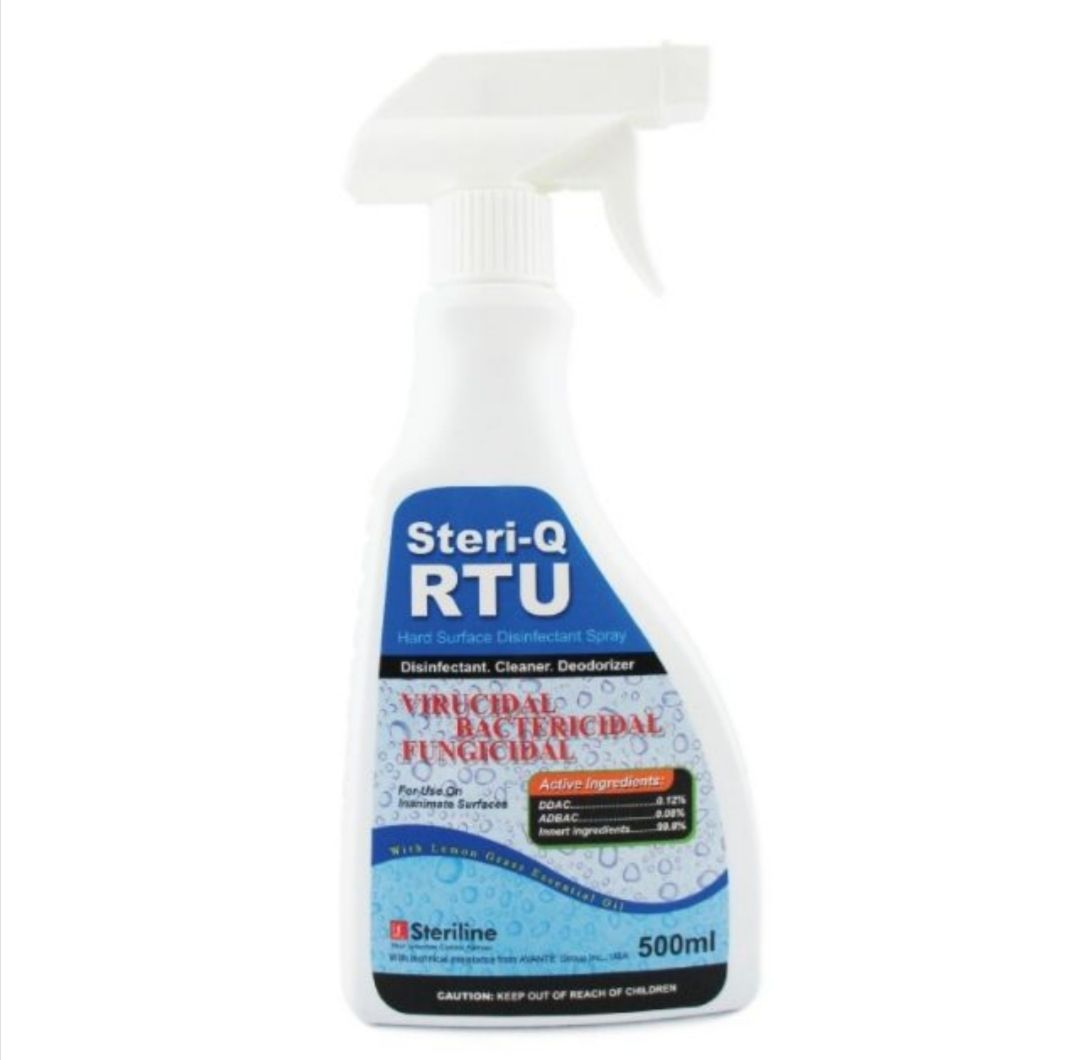 NA Steri-Q RTU Hospital Grade Disinfectant Spray 500ml