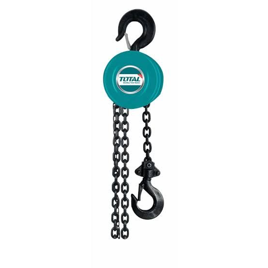 TOTAL Tools Chain Block (3m / 1 Ton / 2 Ton / Single Chain / Double Chain) THT1611 / THT1621