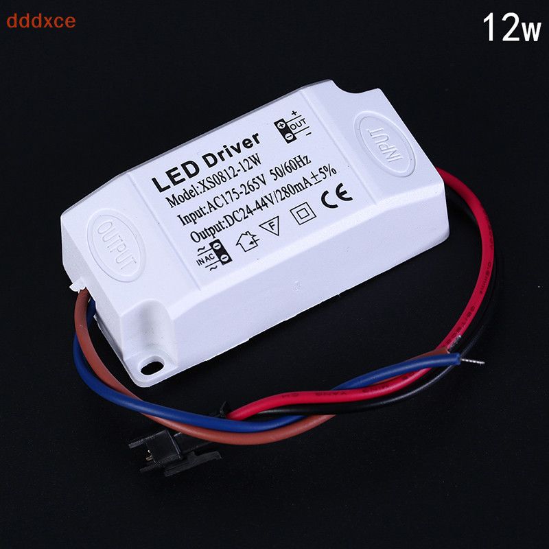 12W power supply driver adapter transformer switch for LED lights