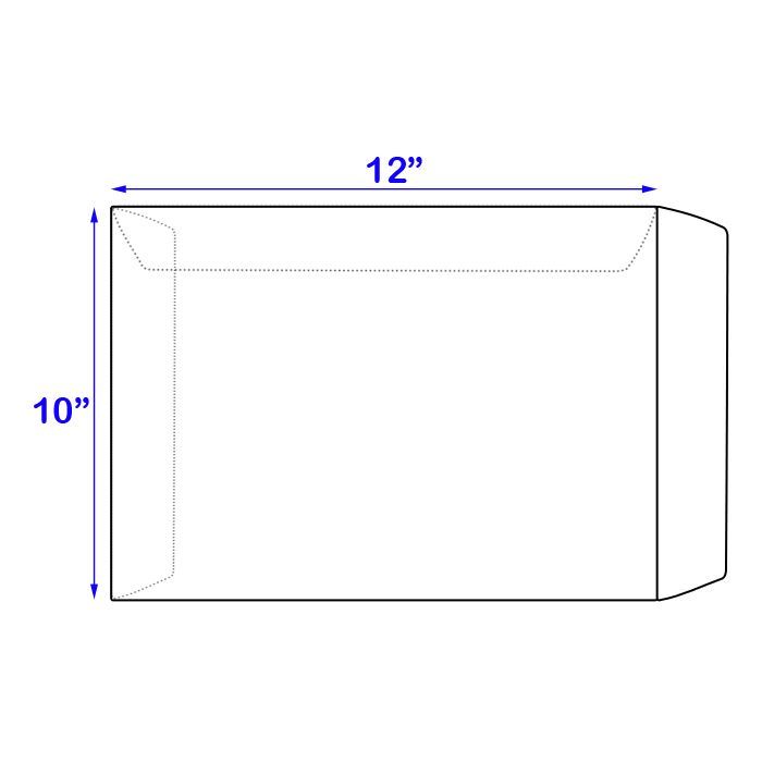 Envelope White 10 x 12 (250pcs/box)