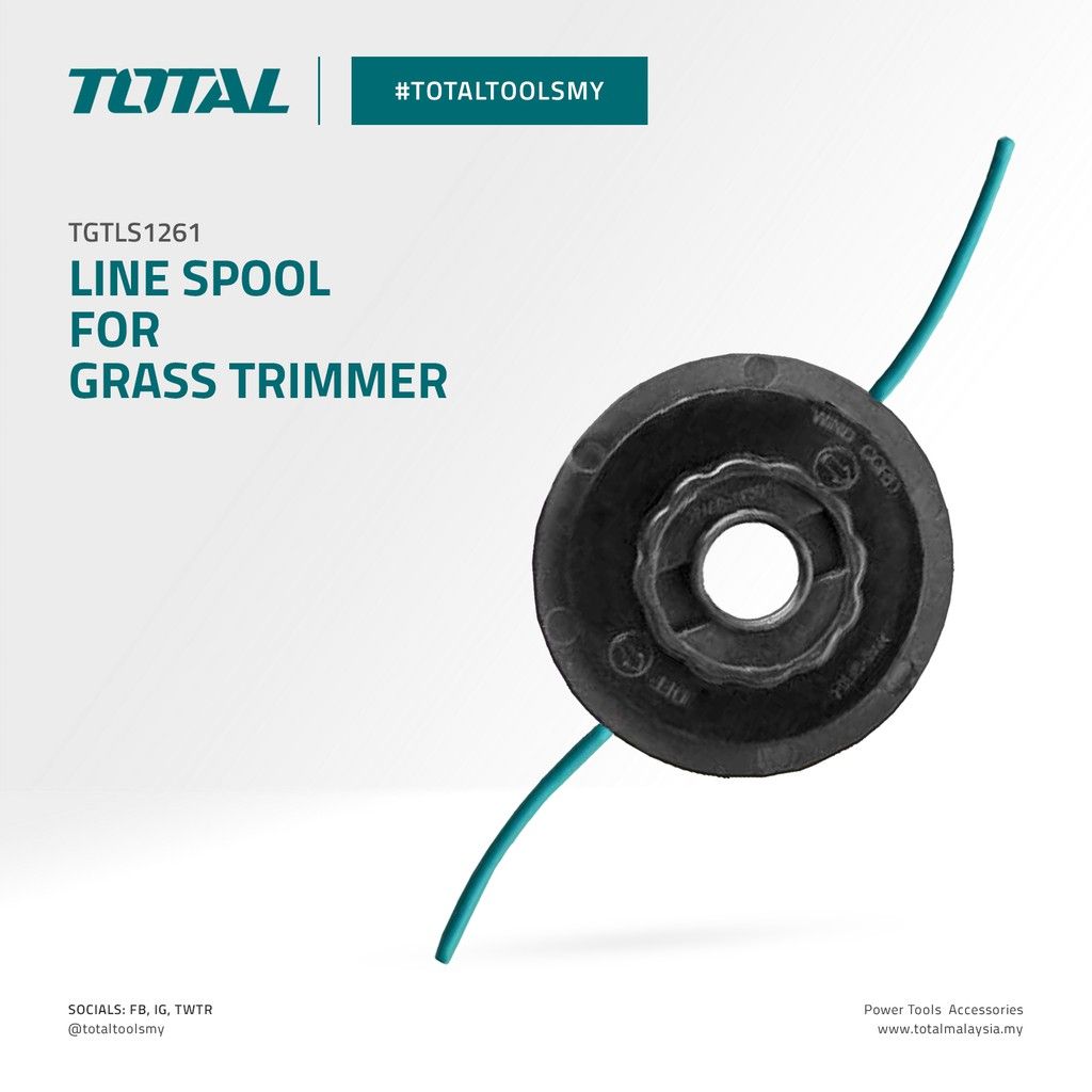 TOTAL LINE SPOOL FOR GRASS TRIMMER TGTLS1261