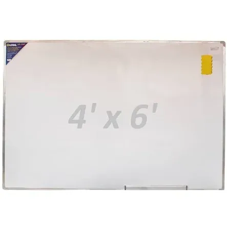 Whiteboard Magnetic Board 120cm x 180cm (4ft x 6ft)