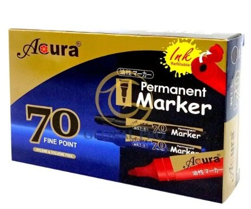 ACURA 70 PERM MKR (BL/BK/RD)