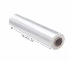 Plastic wrapping (tebal) roll - 500mm G/weight 2.4kg 23mic