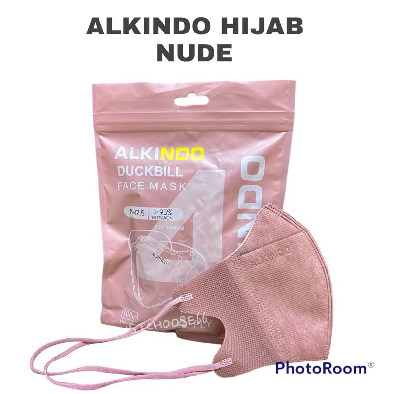 ALKINDO 3D Headloop Duckbill Mask 4ply 50pcs