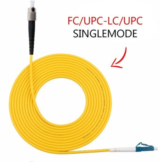 PATCH CORD 3.0 FC/UPC-LC/UPC YELLOW ( 1M, 2M ,3M ,5M ,10M ) PC401