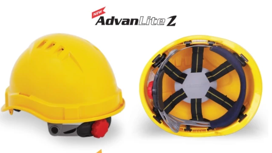 PROGUARD Advanlite 2 Swivel Ratchet Safety Helmet Model: ADVANLITE-2-4P-WHG3RS